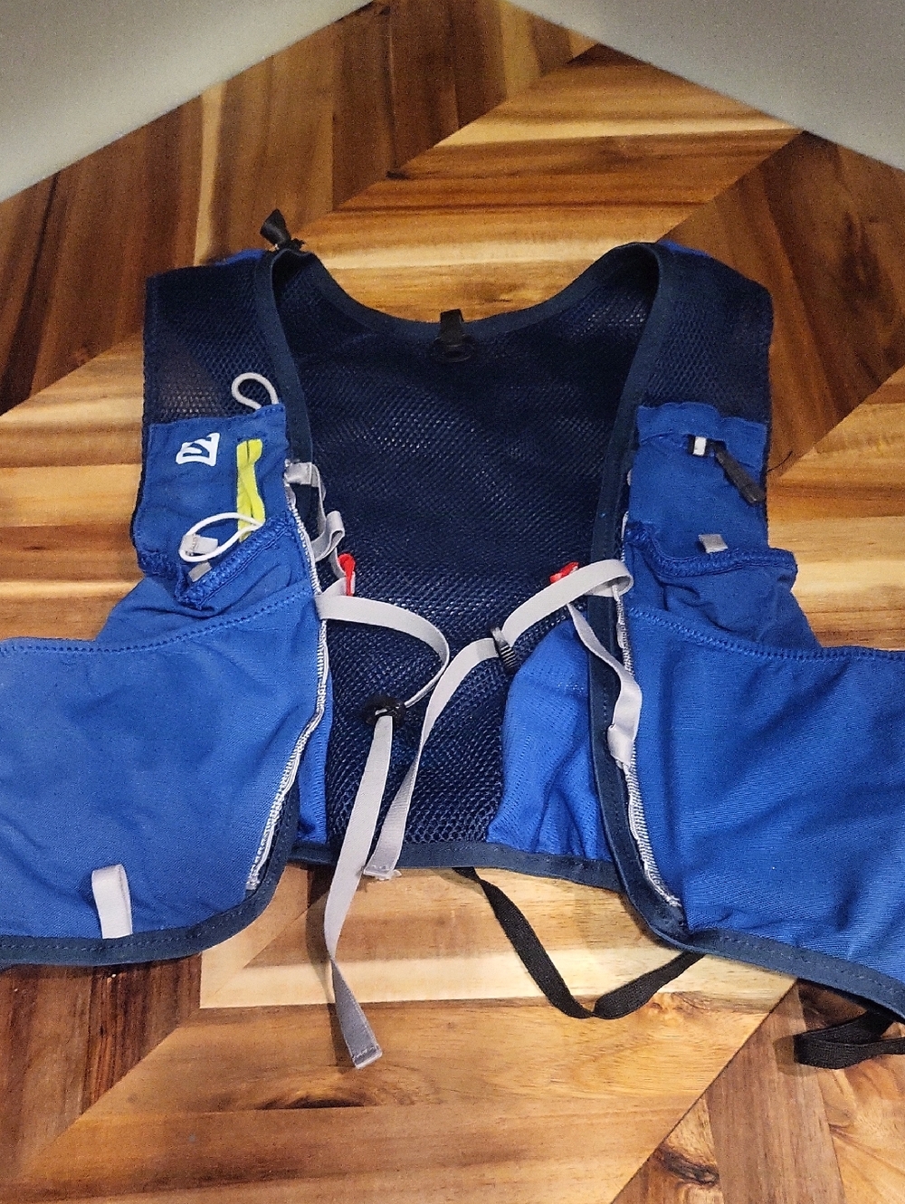 Salomon 5L Blue Hydration Running Vest